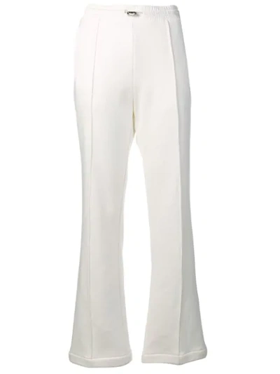 Moncler 喇叭运动裤 - 白色 In White