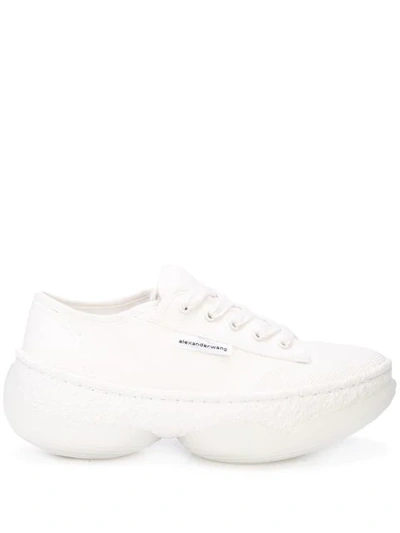 Alexander Wang White A1 Low Trainers