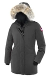 CANADA GOOSE VICTORIA DOWN PARKA WITH GENUINE COYOTE FUR TRIM,3037L