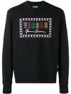 VERSUS VERSUS LOGO PRINT SWEATSHIRT - 黑色