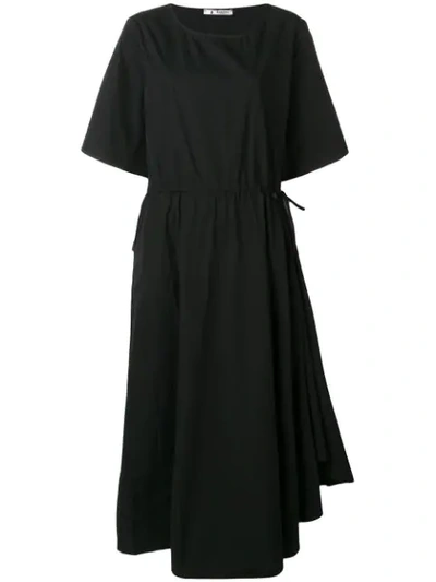 Barena Venezia Barena Adelaide和服式连衣裙 - 黑色 In Black