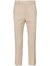 HAIDER ACKERMANN TAILORED WOOL CROPPED TROUSERS