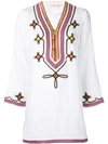 TORY BURCH EMBROIDERED TUNIC