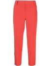 ALICE AND OLIVIA ALICE+OLIVIA STACEY SLIM TROUSERS - 红色