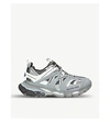 BALENCIAGA BALENCIAGA WOMEN'S GREY TRACK NYLON AND MESH TRAINERS,16176852