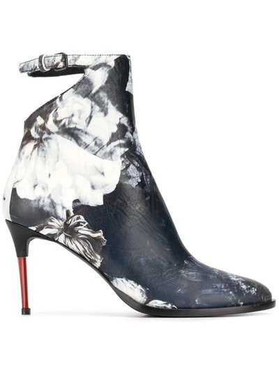 A.f.vandevorst Stiletto Ankle Boots In Blue