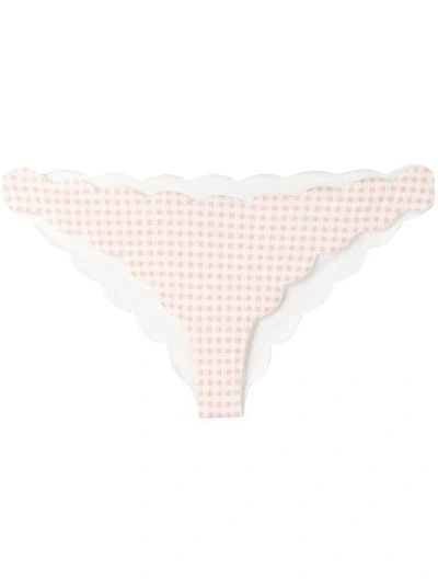 Marysia Antibes Low Rise Bikini Bottoms In Pink