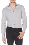 JOHN VARVATOS Slim Fit Cotton Dress Shirt,DW712V1B-69XV