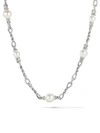 DAVID YURMAN WOMEN'S CONTINUANCE STERLING SILVER & 9-12MM CULTURED FRESHWATER PEARL CHAIN NECKLACE,400010042680