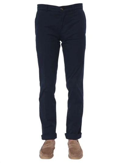 Brunello Cucinelli Chino Trousers In Blue