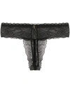 Maison Close Le Petit Secret Open Tanga In Black