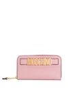 MOSCHINO LOGO LEATHER WALLET