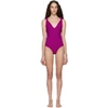 NANUSHKA NANUSHKA PINK FRAN ONE-PIECE SWIMSUIT