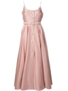 ALESSANDRA RICH BELTED DRESS