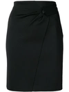 GIVENCHY PLEAT DETAIL SKIRT