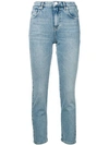 PINKO CROPPED SKINNY JEANS