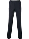 Incotex Slim-fit Tailored Trousers In Blue
