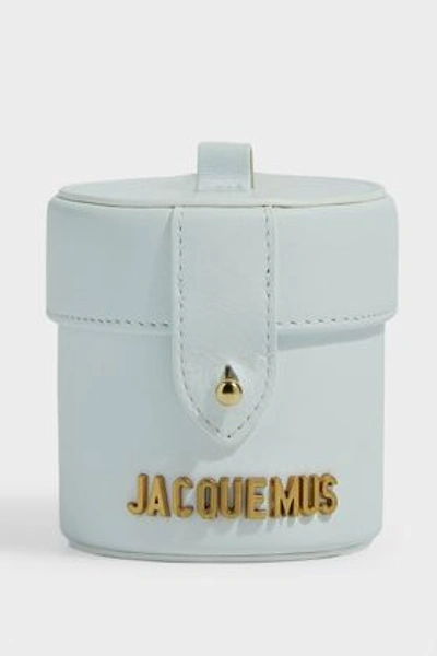 Jacquemus Vanity Mini Leather Bag In White