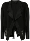 ANN DEMEULEMEESTER LACE INSERT JACKET