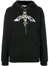 GIVENCHY DAGGER CHAIN HOODIE