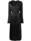 ANDREA YA'AQOV LONG WRAP DRESS