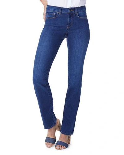 Nydj Petites Marilyn Straight Jeans In Cooper