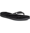 UGG UGG FLUFFIE II GENUINE SHEARLING FLIP FLOP,1099835