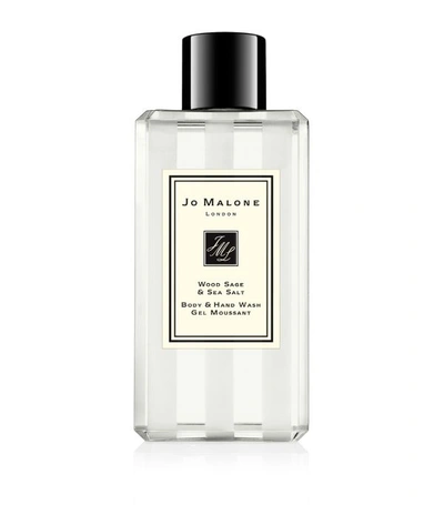 Jo Malone London Wood, Sage And Sea Salt Body And Hand Wash (100ml) In White