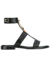 FENDI HANGING LOVE CHARM SANDALS