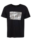 N°21 Graphic Print T-shirt In Black/gray