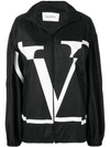 VALENTINO DECONSTRUCTED VLOGO TECHNICAL JACKET