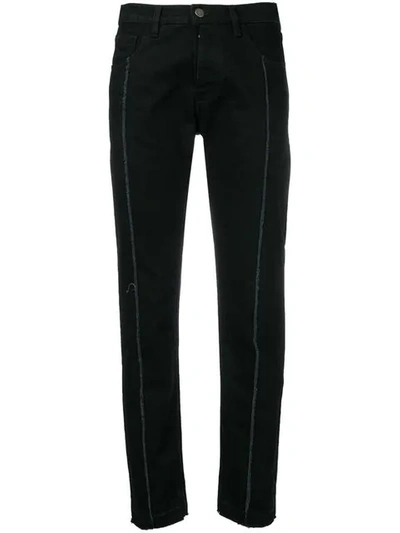 Andrea Ya'aqov Classic Skinny Jeans - 黑色 In Black