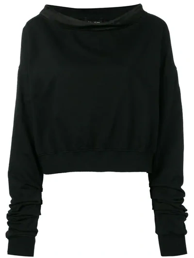 Andrea Ya'aqov Boat-neck Sweater - 黑色 In Black