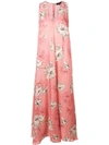 ANTONELLI FLORAL PRINT MAXI DRESS