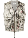 VIVIENNE WESTWOOD ARCHIVE JACQUARD SAVAGE WAISTCOAT