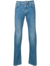 JACOB COHEN STRAIGHT LEG JEANS