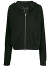 ANDREA YA'AQOV ANDREA YA'AQOV HOODED JACKET - 黑色