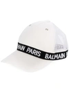 BALMAIN LOGO STRIPE CAP