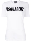 Dsquared2 Logo Print T-shirt In White