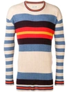 HENRIK VIBSKOV SOAP STRIPED SWEATER