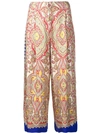 ETRO SATIN FLARE CULOTTES