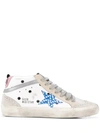 GOLDEN GOOSE MID STAR PATCH SNEAKERS