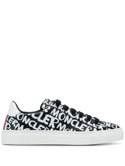 Moncler New Leni Sneakers In Black