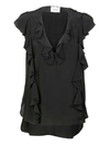 DONDUP RUFFLED TOP,10878775