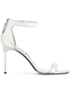 OSCAR DE LA RENTA ANKLE STRAP SANDALS