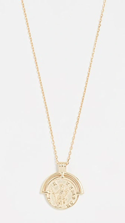Shashi Armor Necklace In Gold