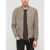 ALLSAINTS Kemble suede bomber jacket