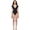 WARD WHILLAS WARD WHILLAS REVERSIBLE BLACK HARLOW ONE-PIECE SWIMSUIT