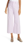 APIECE APART Merida High Waist Crop Pants,29404CCV