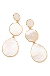 Ippolita Rock Candy Drop Earrings In Gold/ Pearl